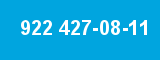 922 427-08-11